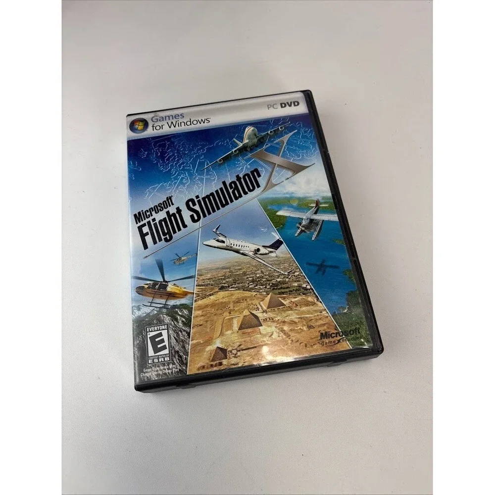 Flight Simulator Aircraft LOT of 3 Microsoft PC Aviator DVD Games Windows